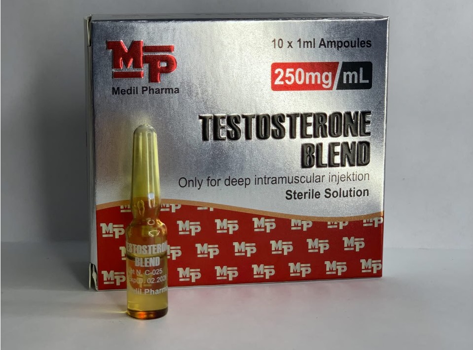 MEDIL PHARMA TESTOSTERONE BLEND 250 (АМПУЛЫ)